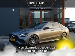 Mercedes-Benz C-klasse 180 AMG Line | Pano | Sfeer | Led | Cruise | Trekhaak | Camera