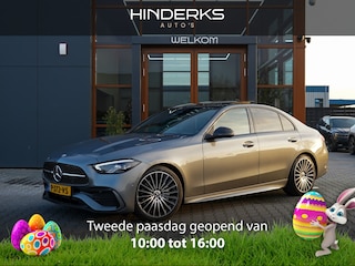 Mercedes-Benz C-klasse 180 AMG Line | Pano | Sfeer | Led | Cruise | Trekhaak | Camera