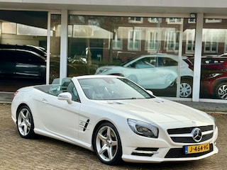 Mercedes-Benz SL 500 Edition 1 AMG|Camera|Nieuwstaat!|H&K|Blindspot|Airscarf|Parelmoer wit