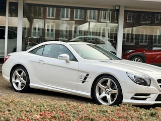 Mercedes-Benz SL 500 Edition 1 AMG|Camera|Nieuwstaat!|H&K|Blindspot|Airscarf|Parelmoer wit