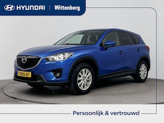 Mazda CX-5 2.0 SKYLEASE+ 2WD | TREKHAAK | NAVI | CLIMA | CRUISE | LEDER | PDC | 17'' LM VELGEN | STOELVERWARMING | PRIVACY GLASS | TREKGEWICHT 1800 KG! |