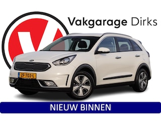 Kia Niro 1.6 GDi Hybrid DynamicPlusLine ✅ Leder ✅ ACC ✅ Stuurverwarming