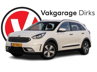 Kia Niro 1.6 GDi Hybrid DynamicPlusLine ✅ Leder ✅ ACC ✅ Stuurverwarming
