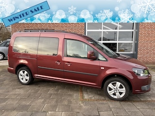 Volkswagen Caddy 1.6 TDI Comfortline 75kw EURO 5  DSG , 5 persoons ( Airco, stoelverwarming, trekhaak, parkeersensoren) RIJKLAARPRIJS!