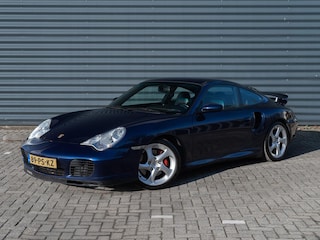 Porsche 911 3.6 Coupé Turbo (996) | 2001 | Lapisblauw | Schuifdak | Leder | Xenon