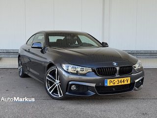 BMW 4-serie Coupé 430i 3X M-Sport 252PK|HUD|Camera|Flippers|Dealeronderhouden|Stoelverwarming|DAB