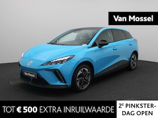 MG 4 64 kWh 204Pk Luxury | Navigatie | Apple & Android Carplay | 360 Camera | Parkeersensoren Voor & Achter | Adaptieve Cruise Control | Keyless Entry | Climate Control | Privacy Glass | Elektrisch Bedienbare Bestuurdersstoel |