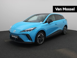 MG 4 64 kWh 204Pk Luxury | Navigatie | Apple & Android Carplay | 360 Camera | Parkeersensoren Voor & Achter | Adaptieve Cruise Control | Keyless Entry | Climate Control | Privacy Glass | Elektrisch Bedienbare Bestuurdersstoel |