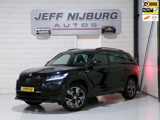 Skoda Kodiaq 1.5 TSI Sportline Business "Origineel NL!" Trekhaak Apple-Carplay Sportstoelen Camera Stoelverwarming Virtual Canton
