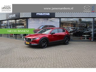 Mazda CX-30 2.0 e-SkyActiv-X M Hybrid Homura , Clima, LMV 18 Inch, Stoelverwarming, Navi, Apple Carplay, HUD, PDC, Camera, Elektrische klep, Adap. Cruise, Stoffen bekleding