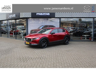 Mazda CX-30 2.0 e-SkyActiv-X M Hybrid Homura , Clima, LMV 18 Inch, Stoelverwarming, Navi, Apple Carplay, HUD, PDC, Camera, Elektrische klep, Adap. Cruise, Stoffen bekleding