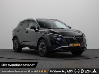 Nissan Qashqai 158pk MHEV Xtronic Tekna | Stuur, Stoel, en Voorruitverwarming | Google Integratie | Elektrisch verstelbare stoelen met geheugen | 1800kg Trekgewicht |