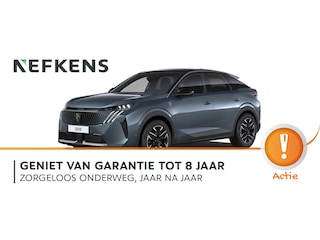 Peugeot 3008 1.2 Hybrid 145 pk GT Automaat | VOORRAAD KORTING | TOT 8 JAAR GARANTIE! | 360° Parkeercamera | Navigatie | Apple Carplay/Android auto | Draadloze oplader | Dodehoek waarschuwing