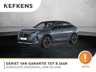 Peugeot 3008 1.2 Hybrid 145 pk GT Automaat | VOORRAAD KORTING | TOT 8 JAAR GARANTIE! | 360° Parkeercamera | Navigatie | Apple Carplay/Android auto | Draadloze oplader | Dodehoek waarschuwing