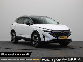 Nissan Qashqai 158pk MHEV Xtronic N-Connecta | Stoel, Stuur en voorruitverwarming | Head-up Display | Elektrische achterklep | 1800kg Trekgewicht |
