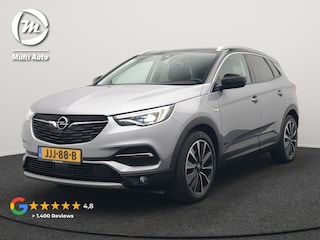 Opel Grandland 1.6 Turbo Ultimate Plug In Hybrid 225pk Dealer O.H PHEV | Lederen Sportstoelen Memory & Ventilatie | Adaptive Cruise | Apple Carplay | Stoelen & Stuur Verwarmd | Blis | Keyless | LED | Navigatie | 19"LM | DAB |