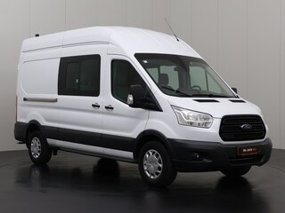 Ford Transit 2.0TDCi 130PK Dubbele Cabine 7-Persoons L3H3 | Navigatie | Camera | Trekhaak | Betimmering