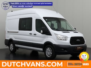 Ford Transit 2.0TDCi 130PK Dubbele Cabine 7-Persoons L3H3 | Navigatie | Camera | Trekhaak | Betimmering
