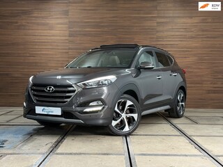 Hyundai Tucson 1.6 T-GDi Premium | Pano | Camera | Winterpakket | Navigatie | Leder | 19' inch