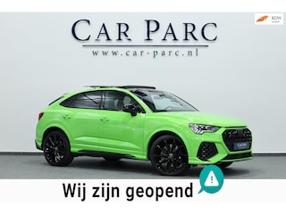 Audi Q3 RSQ3 2.5 TFSI Quattro 400PK BTW!/MATRIX/VIRTUAL/PANO/LEER+S.VERWARMING/B&O/21"LMV/360/LINE/ACC/ECC/12 MDN GARANTIE!