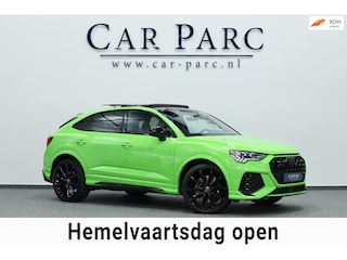 Audi Q3 RSQ3 2.5 TFSI Quattro 400PK BTW!/MATRIX/VIRTUAL/PANO/LEER+S.VERWARMING/B&O/21"LMV/360/LINE/ACC/ECC/12 MDN GARANTIE!