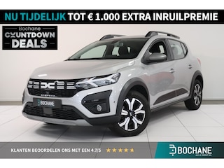Dacia Sandero Stepway 1.0 TCe 90 Extreme Automaat | Camera | Climate control | LED koplampen | Stoelverwarming | Lichtmetaal | AppleCarplay AndroidAuto Navigatie |