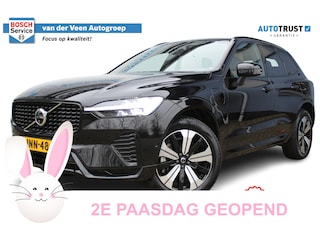 Volvo XC60 2.0 T6 Plug-in hybrid AWD Ultra Dark | Panorama dak | Elektrisch wegklapbare trekhaak | Stoel/stuur verwarming | Harman/Kardon Audiosysteem | Stoelventilatie | 360* Camera | Elektrisch verstelbare stoelen met memory | Achterbank Adaptive cruise | Climate controle | Apple CarPlay/Android Auto | Keyless entry/start | Dodehoek detectie |