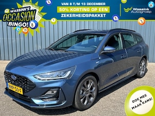 Ford Focus Wagon I ST-Line Hybrid 125pk I Automaat I Sync 4 I Camera I Apple Carplay/Android Auto I Parkeersensoren Voor en Achter