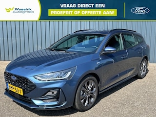 Ford Focus Wagon I ST-Line Hybrid 125pk I Automaat I Sync 4 I Camera I Apple Carplay/Android Auto I Parkeersensoren Voor en Achter