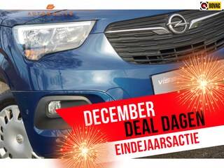 Opel Combo 1.2 Turbo 130pk Edition Automaat - Night Blue - Nav/Carplay/Trkhk