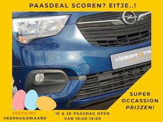 Opel Combo 1.2 Turbo 130pk Edition Automaat - Night Blue - Nav/Carplay/Trkhk