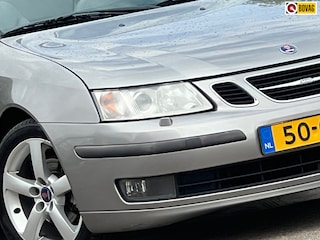 Saab 9-3 Cabrio 1.8t Linear | Parchment Silver metallic | Leder/Cruise/Stoelverwarming/Xenon/PDC - Keurig!