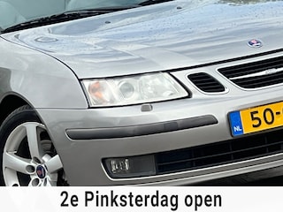 Saab 9-3 Cabrio 1.8t Linear | Parchment Silver metallic | Leder/Cruise/Stoelverwarming/Xenon/PDC - Keurig!