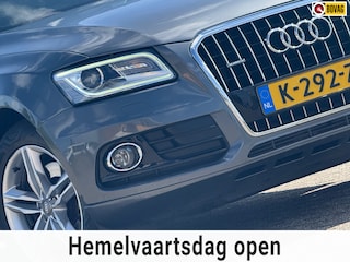 Audi Q5 2.0 TFSI hybrid quattro Pro Line Plus - Monsoon Grijs/Milano Leder - Panorama/schuifdak