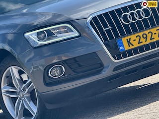 Audi Q5 2.0 TFSI hybrid quattro Pro Line Plus - Monsoon Grijs/Milano Leder - Panorama/schuifdak