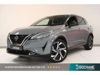 Nissan Qashqai 1.3 MHEV Tekna Plus | Panoramadak | Lederen bekleding | Matrix LED | Elektr. voorstoelen | 360° Camera | Head up display |