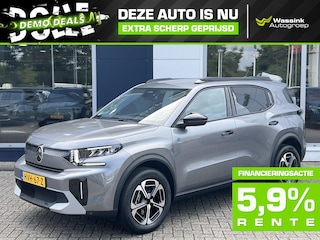 Citroën C3 Aircross DEMO DEAL I EV 44kWh 113pk Max | Navigatie | Climate control | Cruise control | Parkeer camera | Apple Carplay & Android Auto