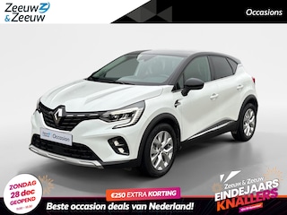 Renault Captur 145PK E-Tech Hybrid Intens Automaat | Camera | Parkeersensoren | Apple CarPlay/Android Auto | Climate Control | Full LED | Lichtmetalen Velgen | Privacy Glass | Licht & Regen Sensor |
