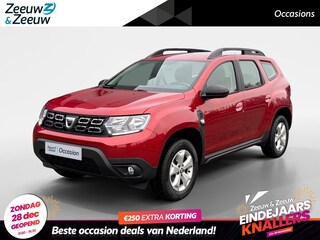 Dacia Duster 100PK TCe Bi-Fuel Comfort | 1e eigenaar | Trekhaak (1500 KG) | Navi | Apple CarPlay | Airco | Cruise Control | Lichtmetalen Velgen | Bluetooth |