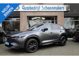 Mazda CX-5 2.0 e-SkyActiv-G M Hybrid 165 Homura 360-CAMERA STOELKOELING STUURVERW. 4xSTOELVERW. HUD/ADD LEER MEMORY BOSE CARPLAY DAB NAVI ELEK.LAADKLEP 19"LMV 2xKEYLESS ENZ!