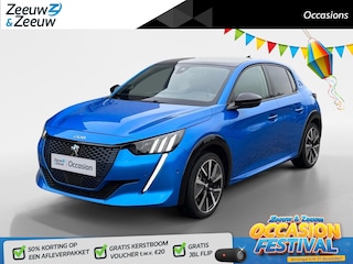Peugeot 208 EV GT Pack 50 kWh Automaat | Panorama Dak | Digital Cockpit | Stoelverwarming | Apple CarPlay/Android Auto | Adaptive Cruise Control | Lichtmetalen Velgen | Sportstoelen |