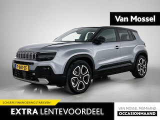 Jeep Avenger 1st Edition 54 kWh | Navigatie | Parkeersensoren | Camera | Apple Carplay/Android Auto | LMV 18" | Led verlichting | Two-Tone zwart dak |