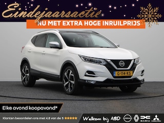 Nissan Qashqai 1.3 DIG-T Tekna + | Trekhaak | All season | vol opties | Leder |