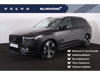 Volvo XC90 T8 Recharge AWD Ultimate Dark - Luchtvering - Panorama/schuifdak - IntelliSafe Assist & Surround - 360º Camera - Bowers & Wilkins audio - Adaptieve LED koplampen - Verwarmde voorstoelen, stuur & achterbank - Parkeersensoren voor & achter - Elektr. bedienb. voorstoelen met geheugen - Geventileerde voorstoelen - Head up display - Draadloze tel. lader - Extra getint glas - Elektr. inklapbare trekhaak - 22' LMV