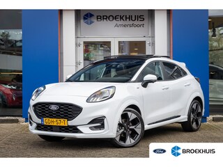Ford Puma 1.0 EcoBoost Hybrid ST-Line X | | Pano-dak | B&O audio | Cruise adaptief | 360 camera | Full-LED | Stoel/stuur/voorruit verwarming | | Achteruitrijcamera | Apple Carplay/Android Auto|telefoonintegratie premium | Cruise control adaptief