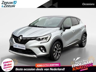 Renault Captur 145PK E-Tech Hybrid Intens Automaat | 9,3" Navi | Camera | Parkeersensoren | Digital Cockpit | Climate Control | Apple CarPlay/Android Auto | Lichtmetalen Velgen |