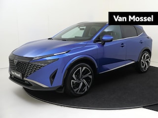 Nissan Qashqai 1.3 MHEV Xtronic Tekna Plus 158PK | BOSE | Panorama-dak | 360 Camera | Stoelverwarming | Matrix LED | Head-up display | Lichtmetalen velgen 20" | Navigatie