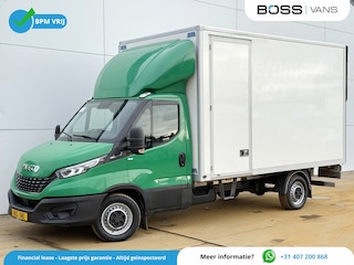 Iveco Daily 35S14 2.3 Laadklep Automaat LED Climate Control Cruise Control Standkachel Camera Koffer Bakwagen Meubelbak