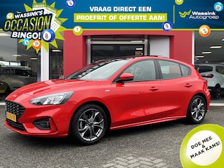 Ford Focus 1.0 EcoBoost 125pk ST-Line Business I Glazen Schuif/kanteldak I Winterpack I Parkeersensoren | Adaptieve Cruise Control I