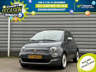 Fiat 500 TwinAir 80pk Anniversario | Glazen Panoramadak | Speciale Retro Uitvoering | Cruise Control | Parkeersensoren Achter |